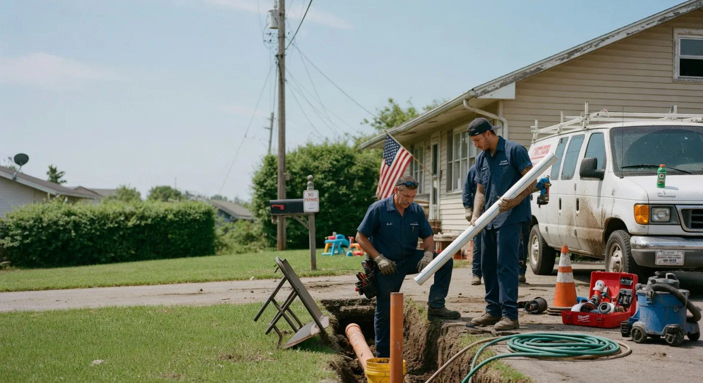 Sewer Line Inspection in Deer Creek, OK